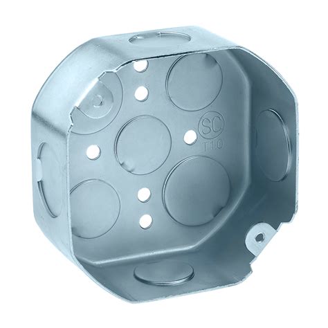 octagan junction box|shallow octagon electrical box.